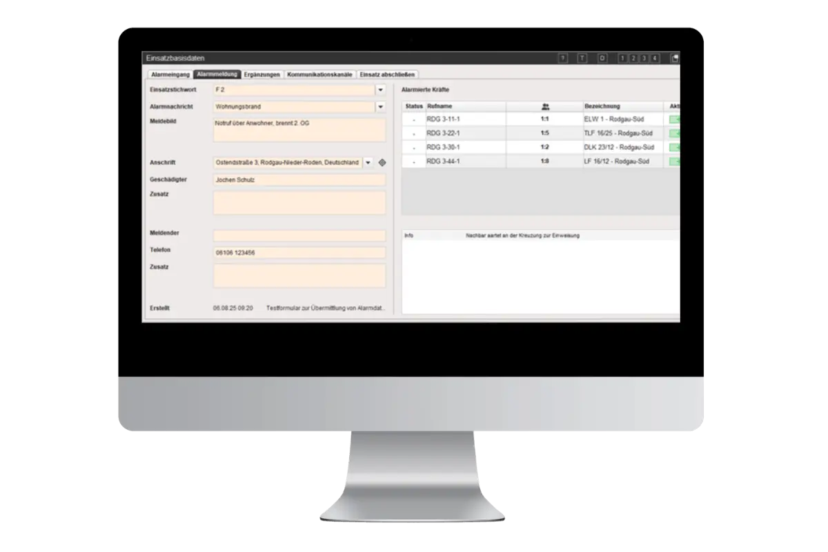 Fireboard Schnittstelle Alarmverarbeitung LITE | PLUS | Vom Alarm zum Einsatz – Ein Klick.