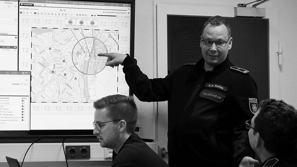 Fireboard als Lösung für digitale Einsatzführungsunterstützung auf Landkreiseebene