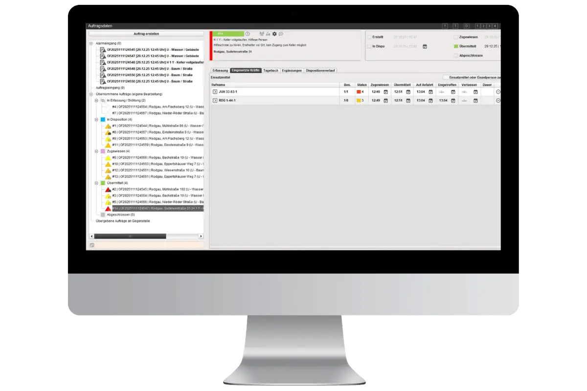 Fireboard Ausnahmezustand | Einsatzkräfte disponieren