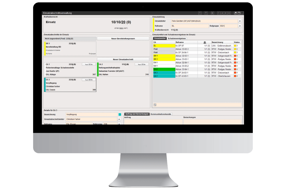 Fireboard Modul Sanitätsdienst - Sanitätsdienste erfolgreich planen