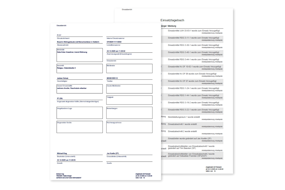 Fireboard Suite - Grundsystem | Einsatzbereiche