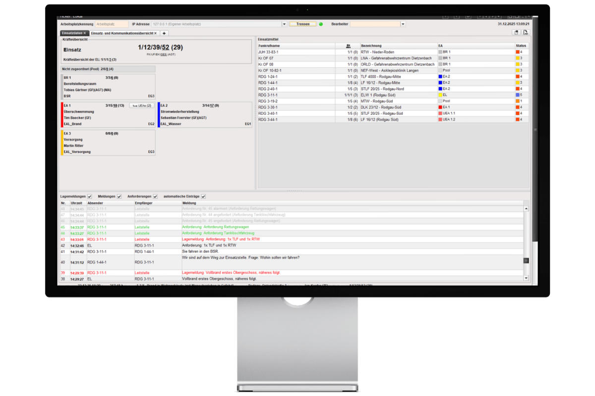 Fireboard Suite - Grundsystem | Erweiterung Lagedarstellung LITE, Lagedarstellung PLUS, Lagedarstellung IKL