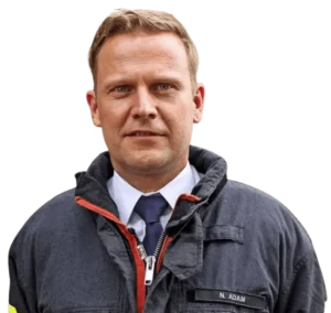 Nils Adam, Kreisbrandmeister, Landkreis Leipzig